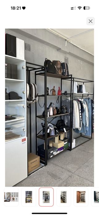 Стеллаж напольный, шкаф, полка