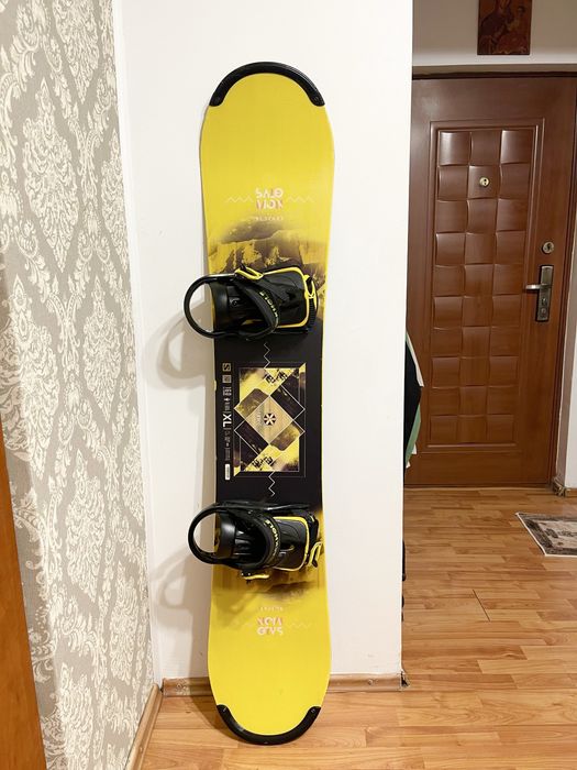 Placa snowboard 160 cm wide salomon cu legaturi