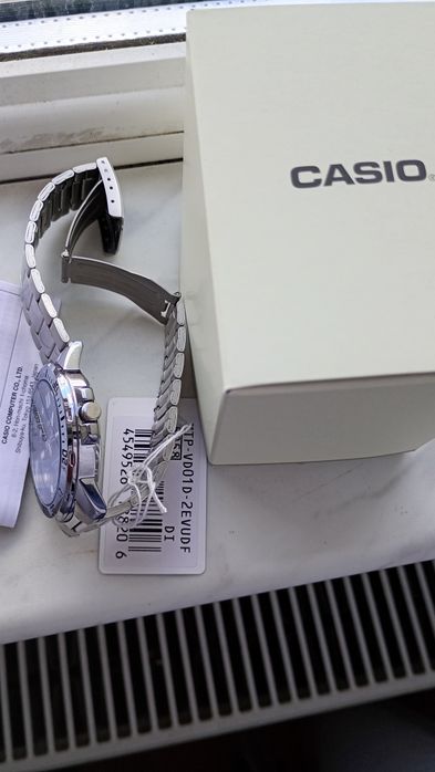 Ceas Casio MTP-VD01D- 2E, modul 5058, albastru, nou, nepurtat, garanție, acte