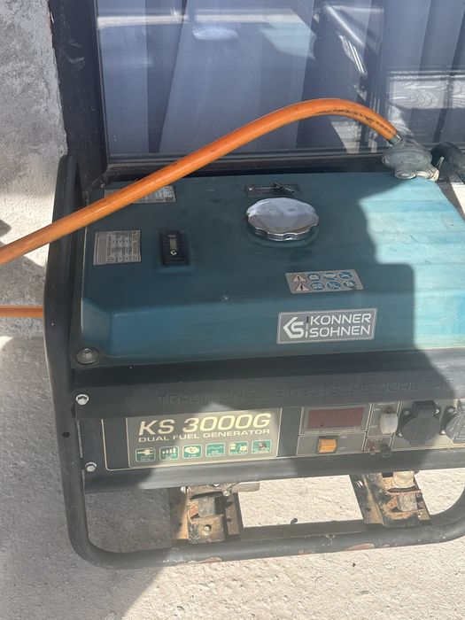 Generator hibryd gaz/benzina Konner&Sohnnen KS3000G