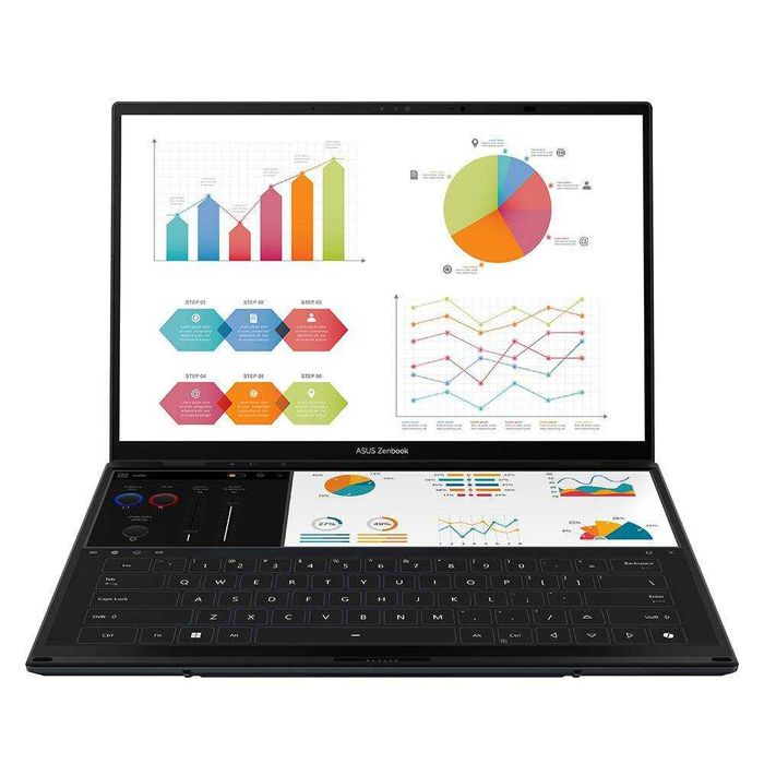 Asus Zenbook DUO OLED | Intel Core Ultra 9-285H | 14.0" FHD OLED