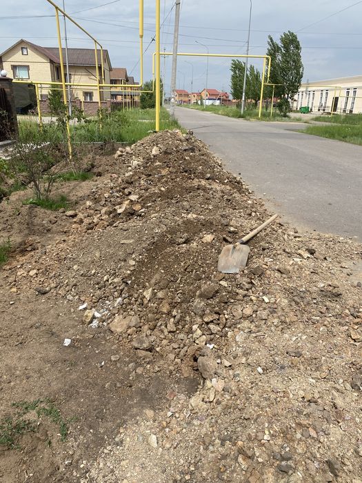 Грунт, дресва. Отдам даром. Нияз би 21