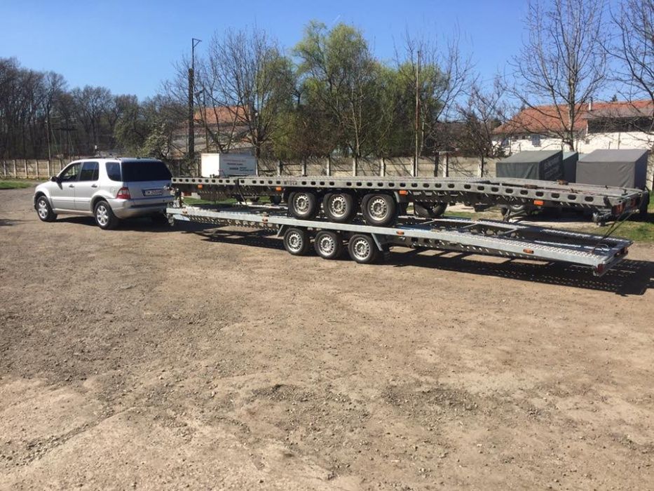 Inchirieri platforme si remorci auto 750-3500kg