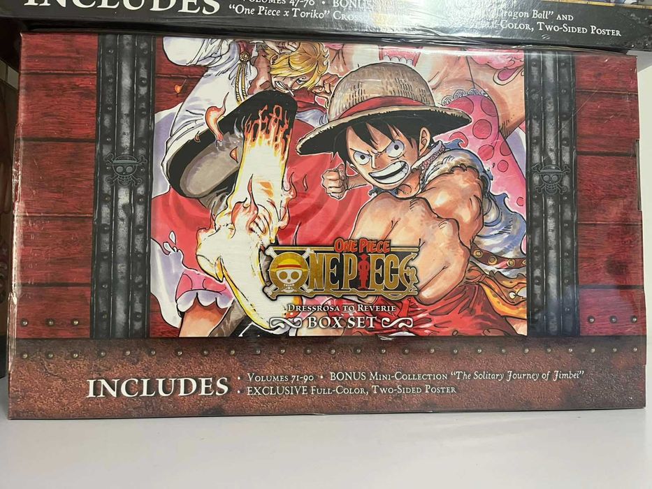 One Piece Box Set [Vol 1-90] - Пълна Колекция [4 box set-а], нови