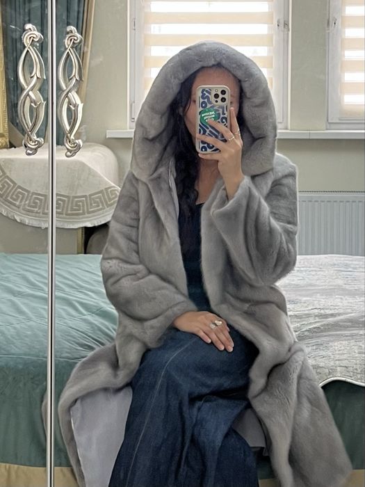 Норковая шуба, премиум качества