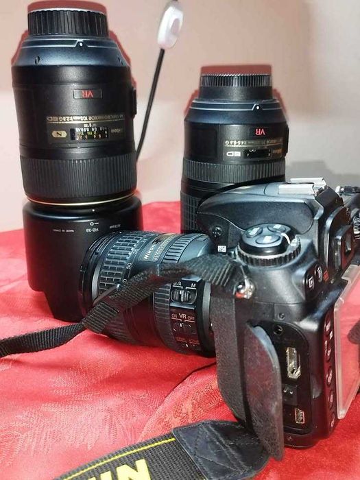 Nikon D300 cu Obiective