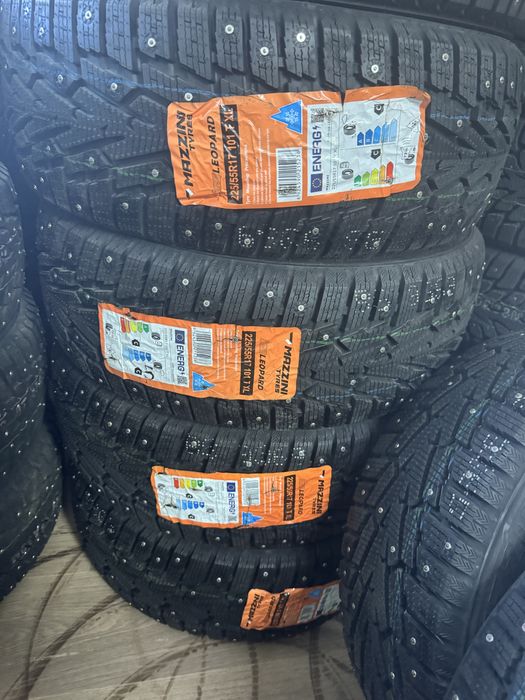 Шины новые зима 225/55 R17 шипы донгелек