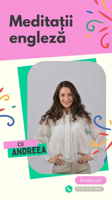 Meditatii ENGLEZA pentru fluenta - Arges/ONLINE