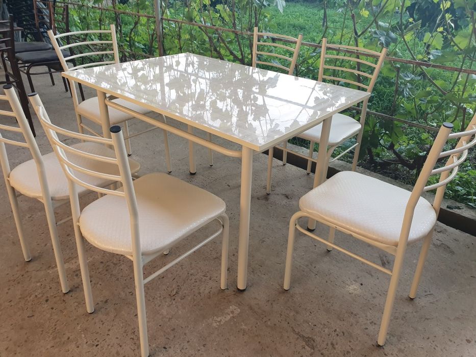 Камплэктда 6 та стулл 1 та столл бор оптом нархта харид килинг