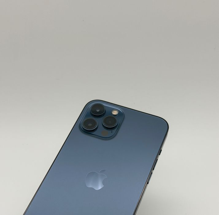 iPhone 12 Pro Max 128 GB Pacific Blue / 100% Батерия / Перфектен