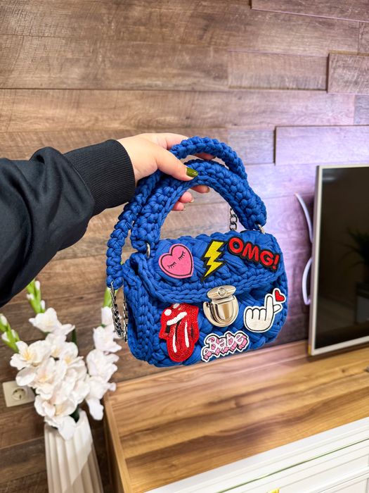 Ръчно плетена чанта