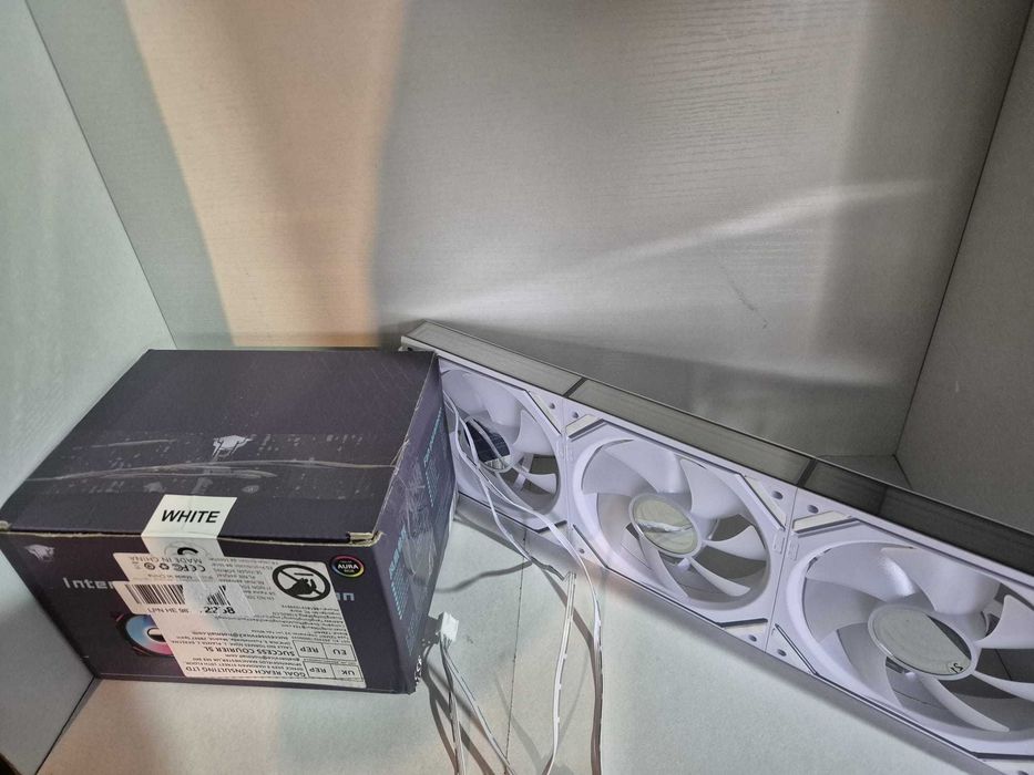 Set 3 Ventilatoare TZMRIT Interstellar V2 120mm ARGB White Resigilat