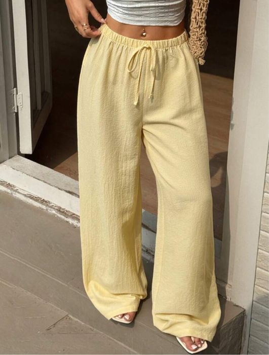 Брюки Сжатый Хлопок