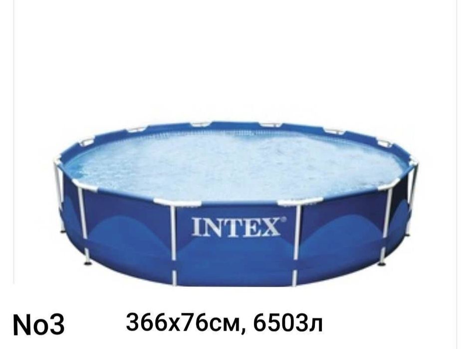 Бассейн каркасный