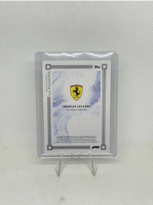 Charles Leclerc – Topps F1 Eccellenza 2023 La Passione /75