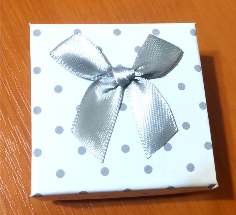 Сребърно колие сърце