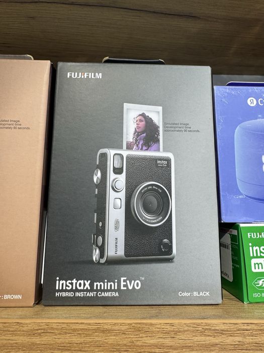 Instax mini evo pink brown black garantiya dostavka