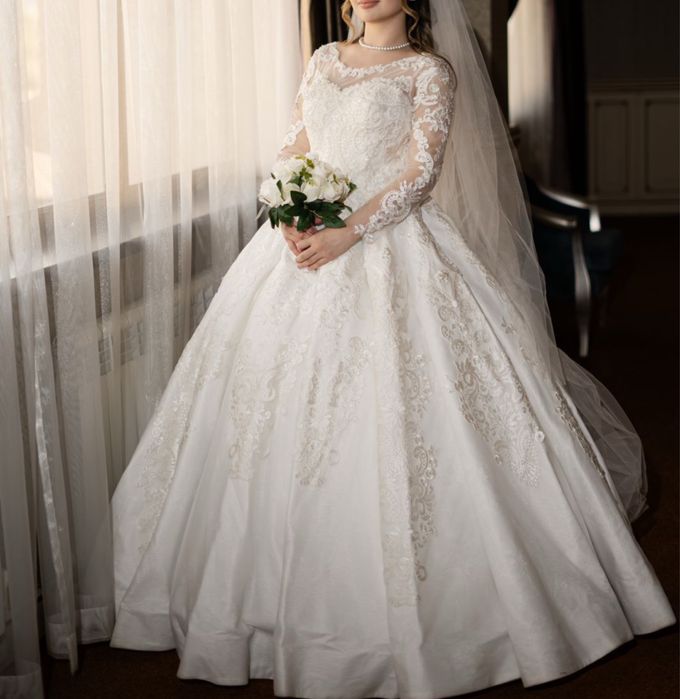 свадебное платье