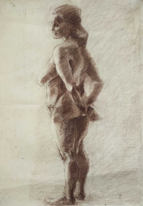 Serghiuta Diana, Tehnică mixtă pe carton, Dimensiuni 50 x 70