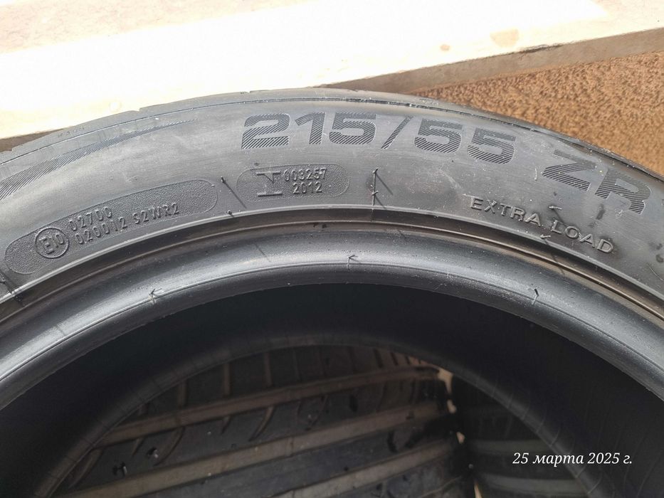 4 Летни гуми Tigar 215/55 R17 използвани