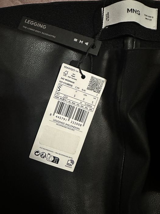 Чисто нов кожен клин MANGO – с етикет, размер S