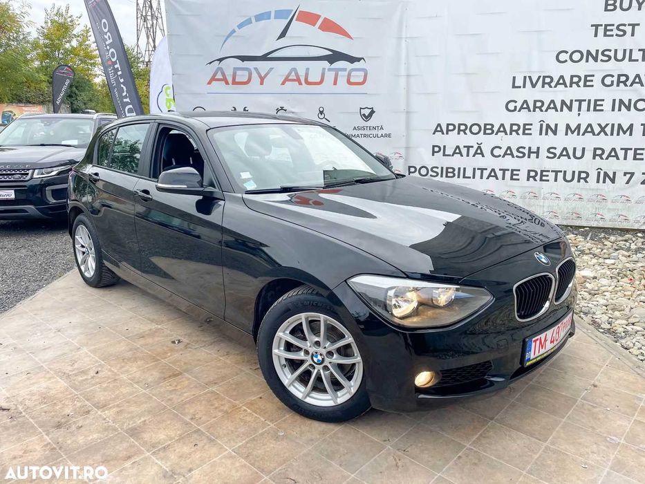 BMW 1er . 1,6d . 2014 . RAR + ITP . Rate fixe . Garantie 12 luni .