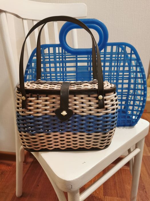 Корзинка.Из СССР. Пластик.из СССР.