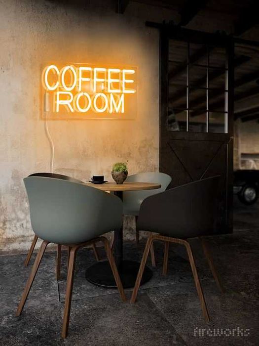 Неоновый вывески и оформлении