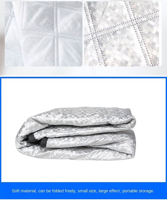 Термо Сенник №3551-2 Качествено Покривало150х95см. за предно стъкло