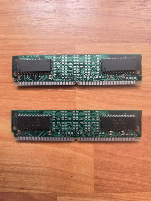 Vand 2 module - 2X8 MB RAM FPM SIMM   -  TM248CBK32U-60