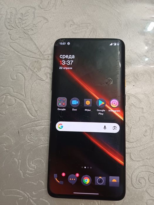 Oneplus Maclaren 7 t pro 256 gb
