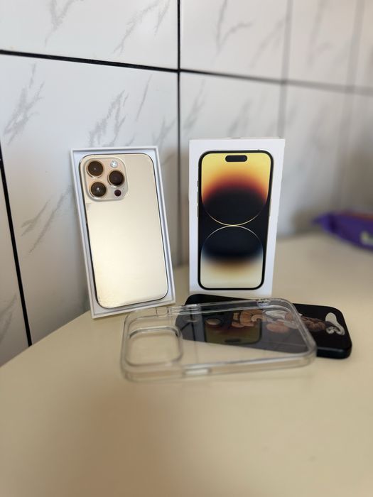 iPhone 14 Pro Ca Nou 5G Gold Auriu 128GB