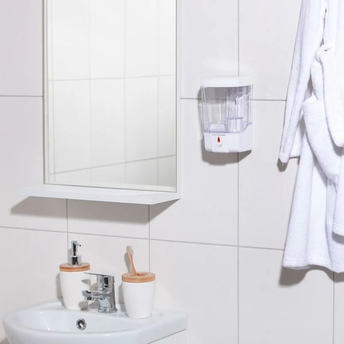 (Sf-3) "СУПЕР АКЦИЯ"    Сенсорный дозатор для жидкого мыла 700мл ванна