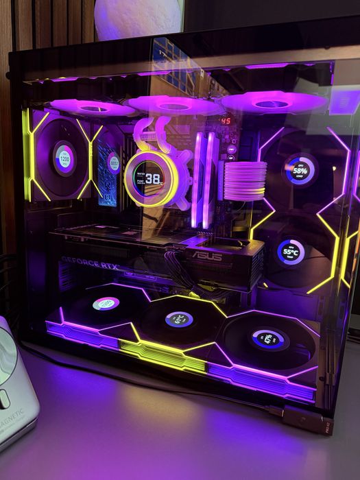 Vand schimb aio lian li hydroshift 2 cooler alb full box garantie asus