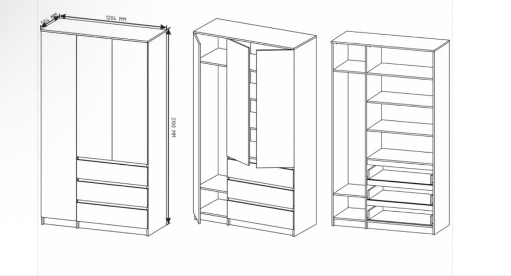 Шкаф для комнаты подростков