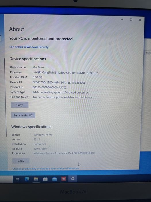 Apple MacBook Air 13.3