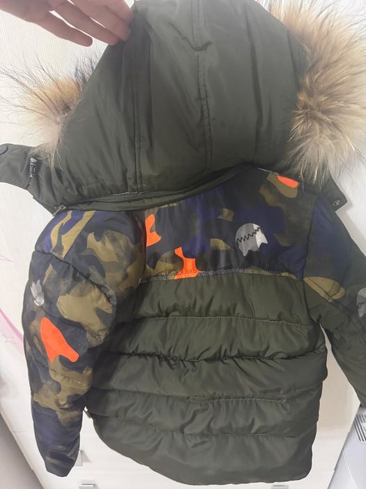 Зимняя куртка с полукомбинезоном