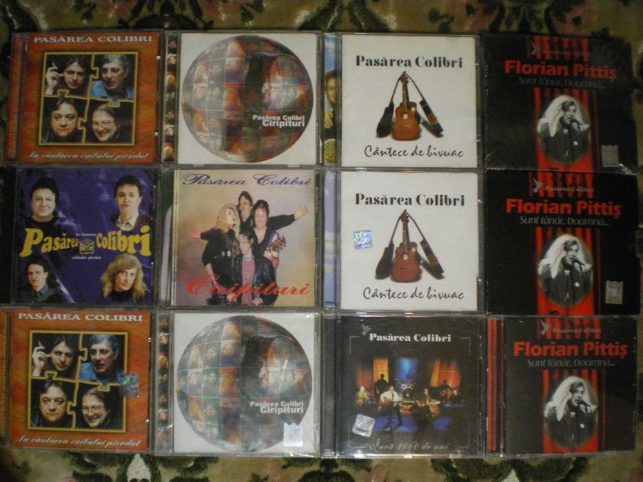 CD RO FOLK Colibri  Andries Tudor Gheorghe Alifantis Ada Milea Seling