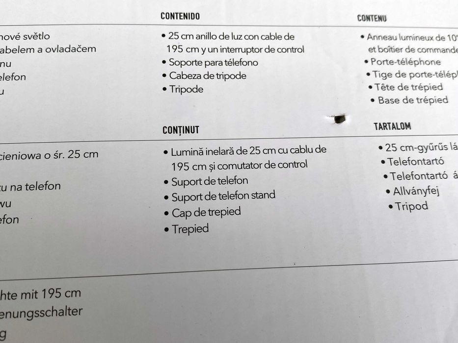 Video Blogging Kit Shooting Star RGB Rainbow Ring Light - nou