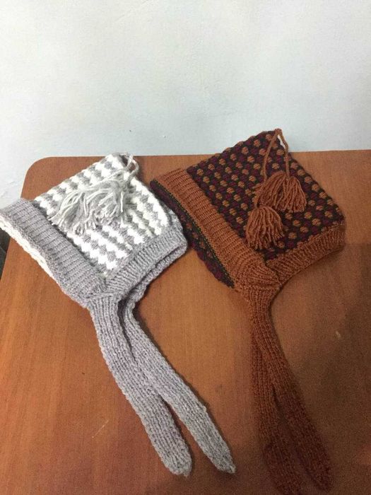 Вязаная шапочка для детей