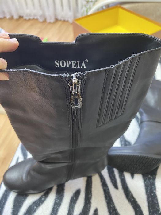 Зимние сапоги натуралка