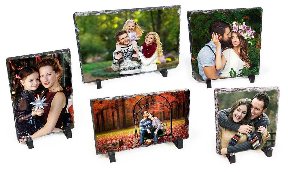 Фотокамень оригинальный подарок с вашим фото или картинкой.