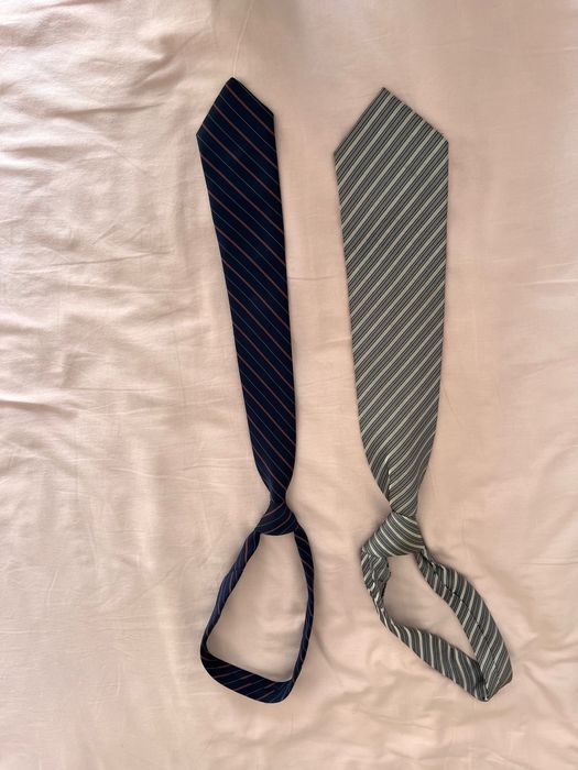 Галстуки, 2 шт. В полоску