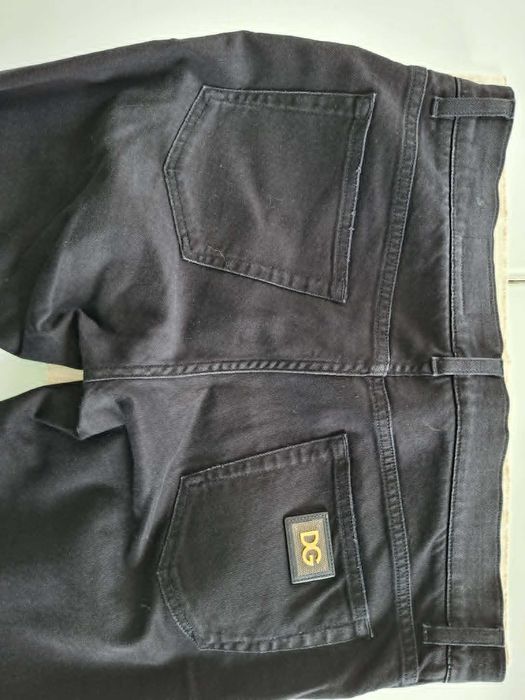 Дънки Dolce & Gabbana Denim black skinny fit