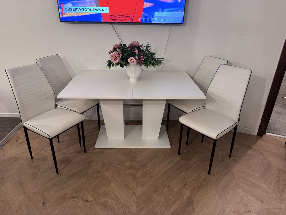 Set masa+6scaune pret 1000 lei