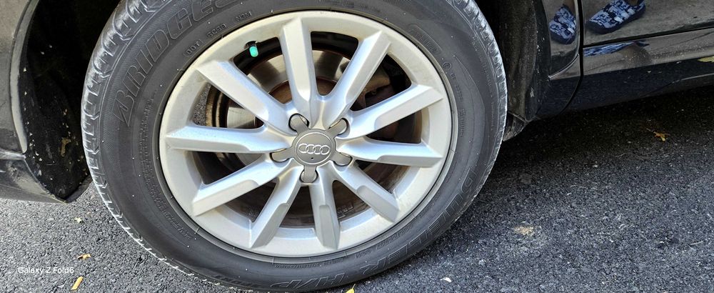 Jante aliaj cu cauciucuri uzate de vara