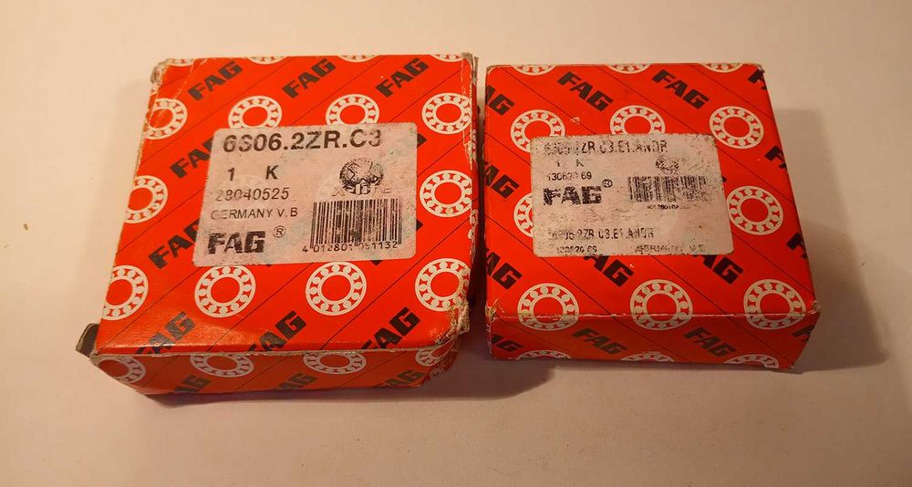 Продам 2 новых подшипника FAG X-Life:  6305-2ZR.C3.E1 и 6306.2ZR.C3