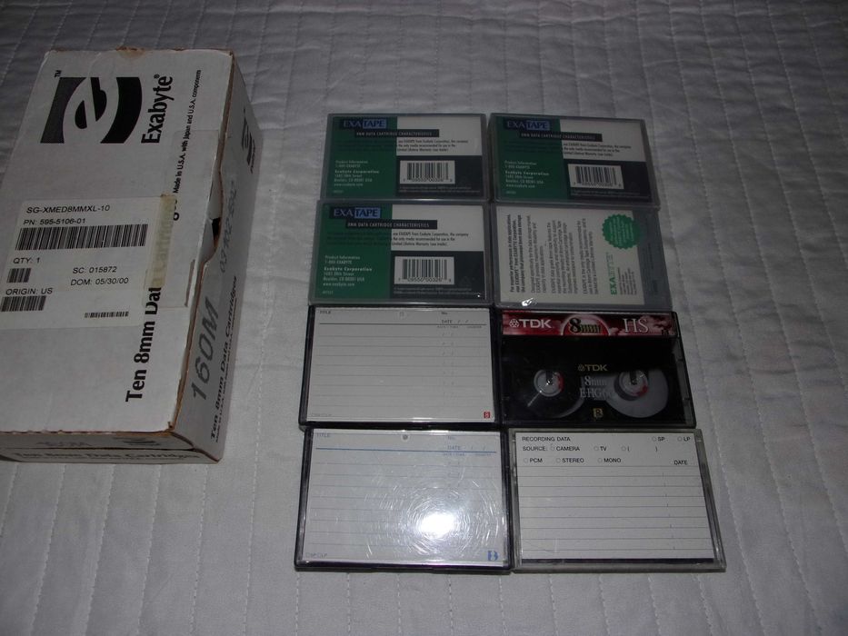 Casete Video 8 mm diverse