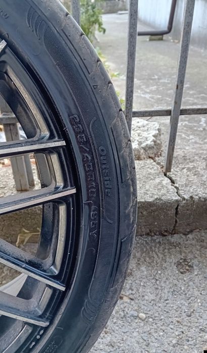 Джанти с гуми 18 цола 5x112  VW Audi Skoda Seat