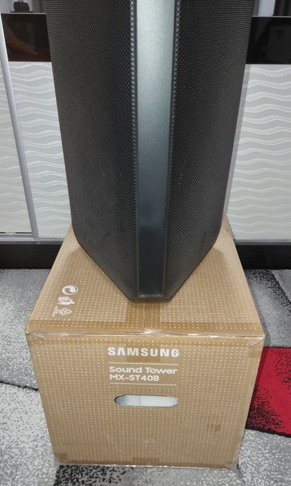 Sistem audio portabil Samsung MX-ST40B/EN, Bass Booster 160W bluetooth